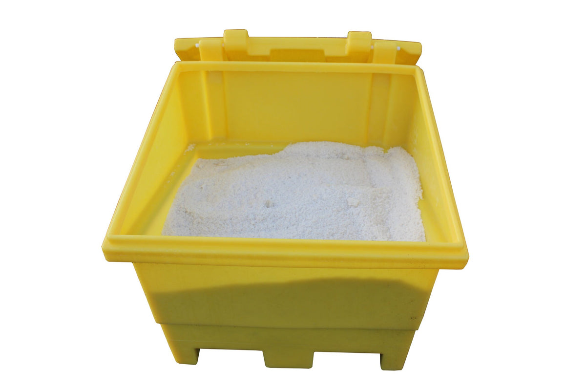 250 Litre Rock Salt Bin with Lockable Lid