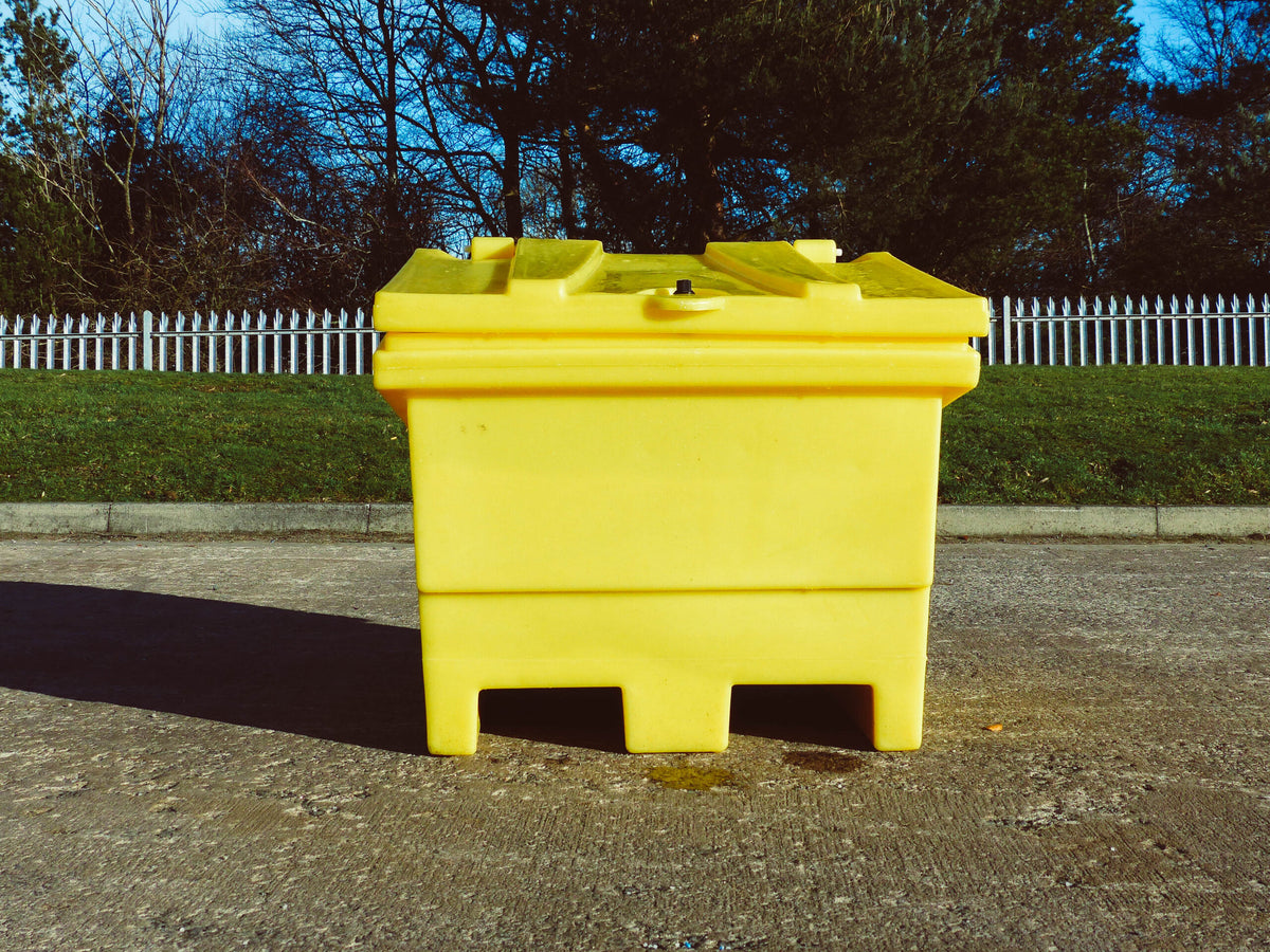 250 Litre Rock Salt Bin with Lockable Lid
