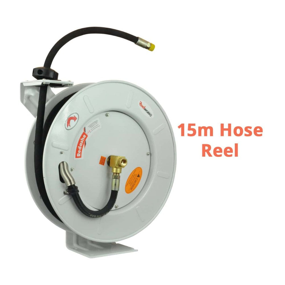 3:1 Air Operated Oil Pump and Air Regulator with 15m Hose Reel & Digital Nozzle - view 5