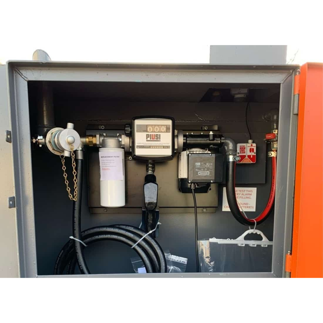 3500 Litre Steel Bunded Diesel Tank - Atlantis