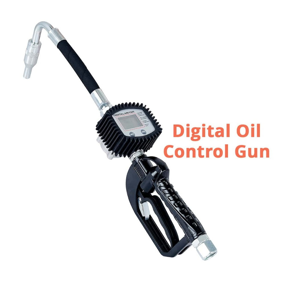 3:1 Air Operated Oil Pump and Air Regulator with 15m Hose Reel & Digital Nozzle - view 6
