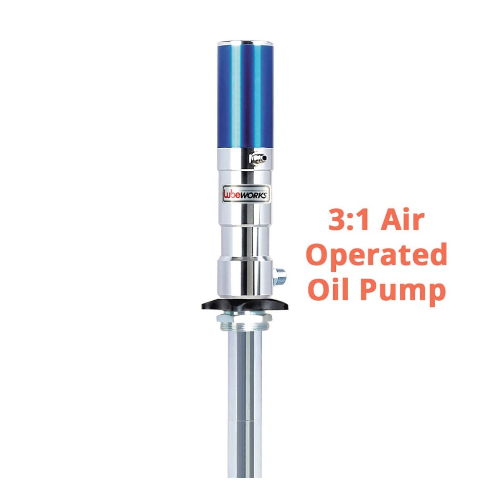 3:1 Air Operated Oil Pump and Air Regulator - view 2