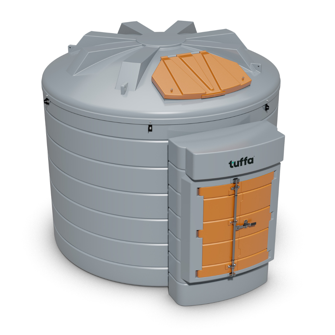 10,000 Litre Bunded Lube Oil Tank – Tuffa Tanks