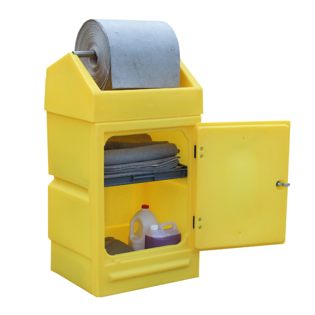 Dispensing Stand With Lockable Door & Removable Inner Tray