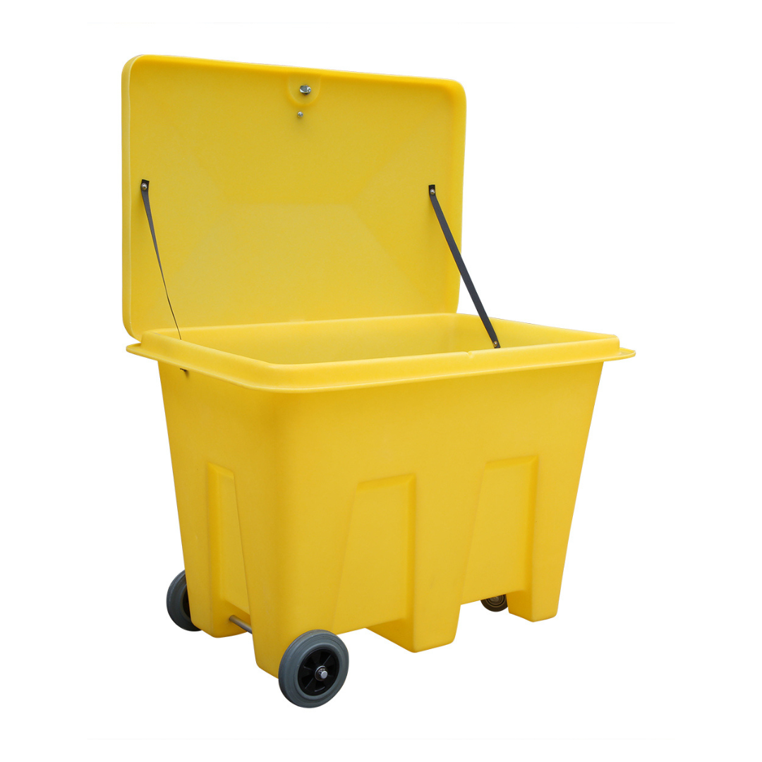 350 Litre Poly Storage Bin on Wheels