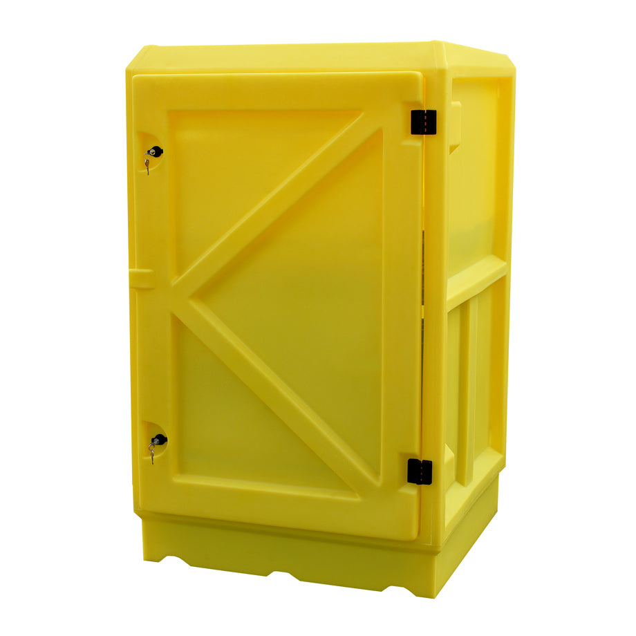 Polyethylene Storage Cabinet - 1.5m, 100 Litre Sump