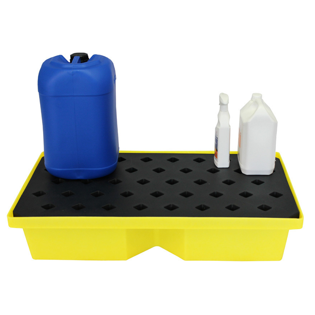 63 Litre Drip Tray With Removable Grid | Spill Containment – Fuel ...
