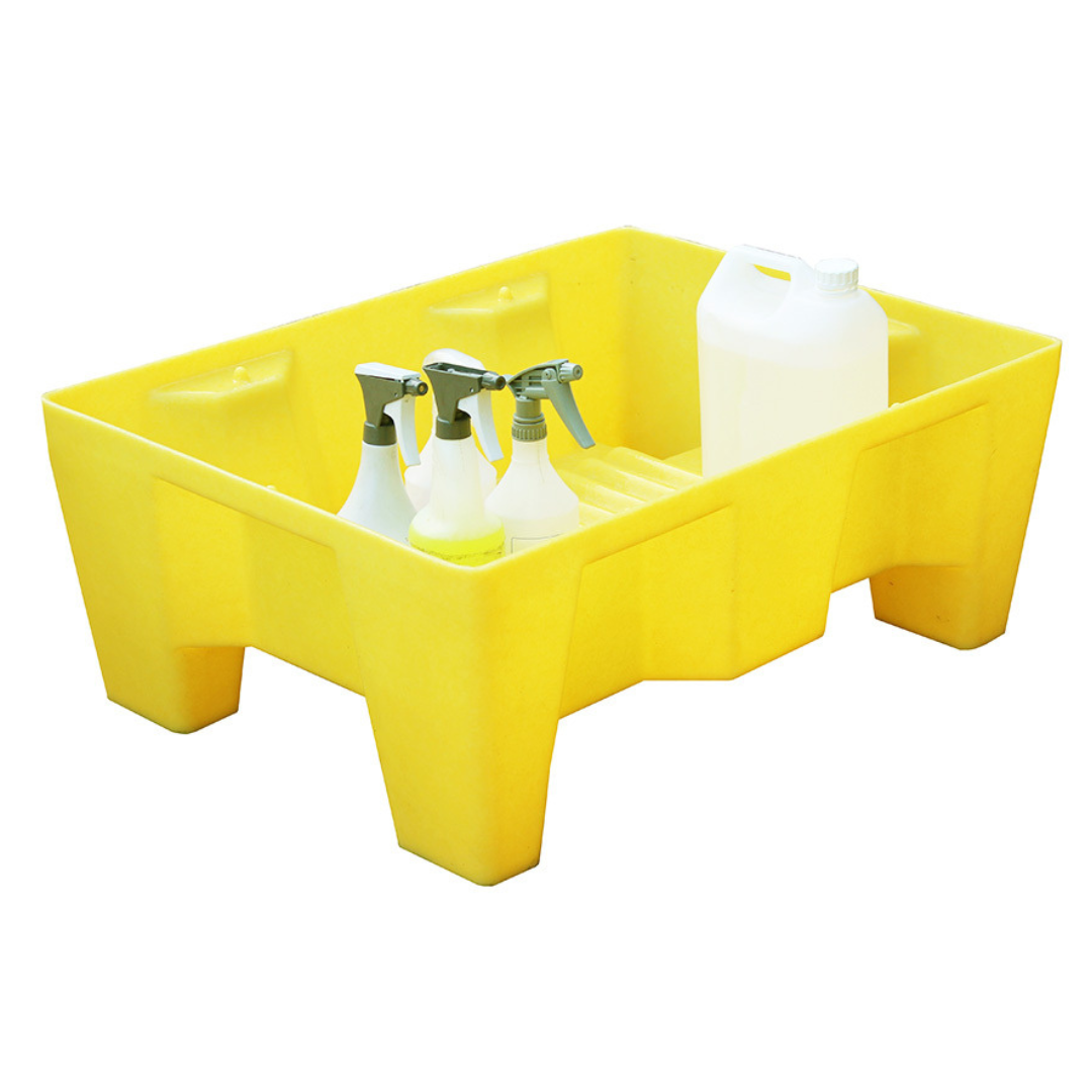 70 Litre Drip Tray With Integral Legs | Spill Containment – Fuel ...