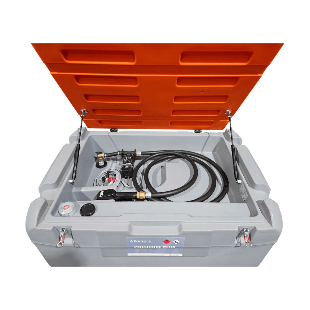 440 Litre Diesel PolliCube Plus Transportable Tank with 12v Pump - view 3