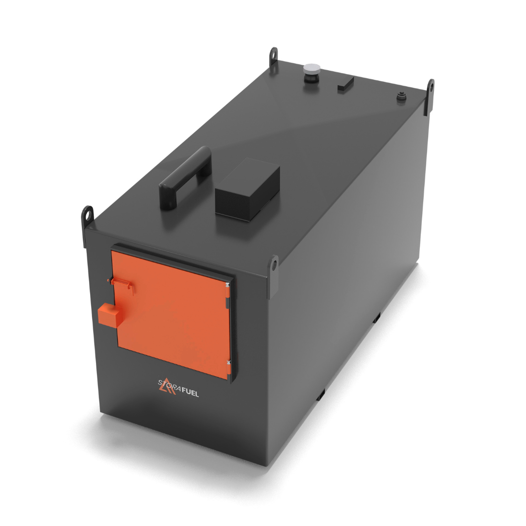 3500 Litre Steel Bunded Diesel Tank - Atlantis