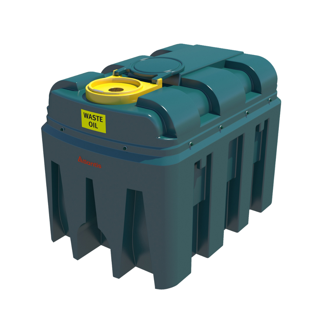 2450 Litre Plastic Bunded Waste Oil Tank