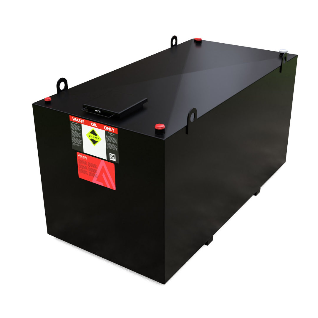 3000 Litre Steel Bunded Waste Oil Tank