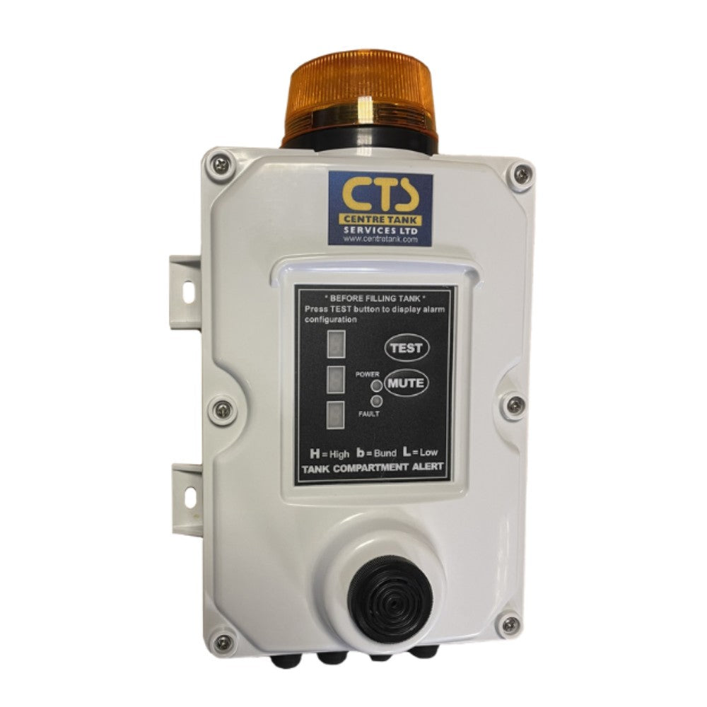 CTS Mains Multi-Compartment Fuel Tank Alarm - Up to 3 Zones