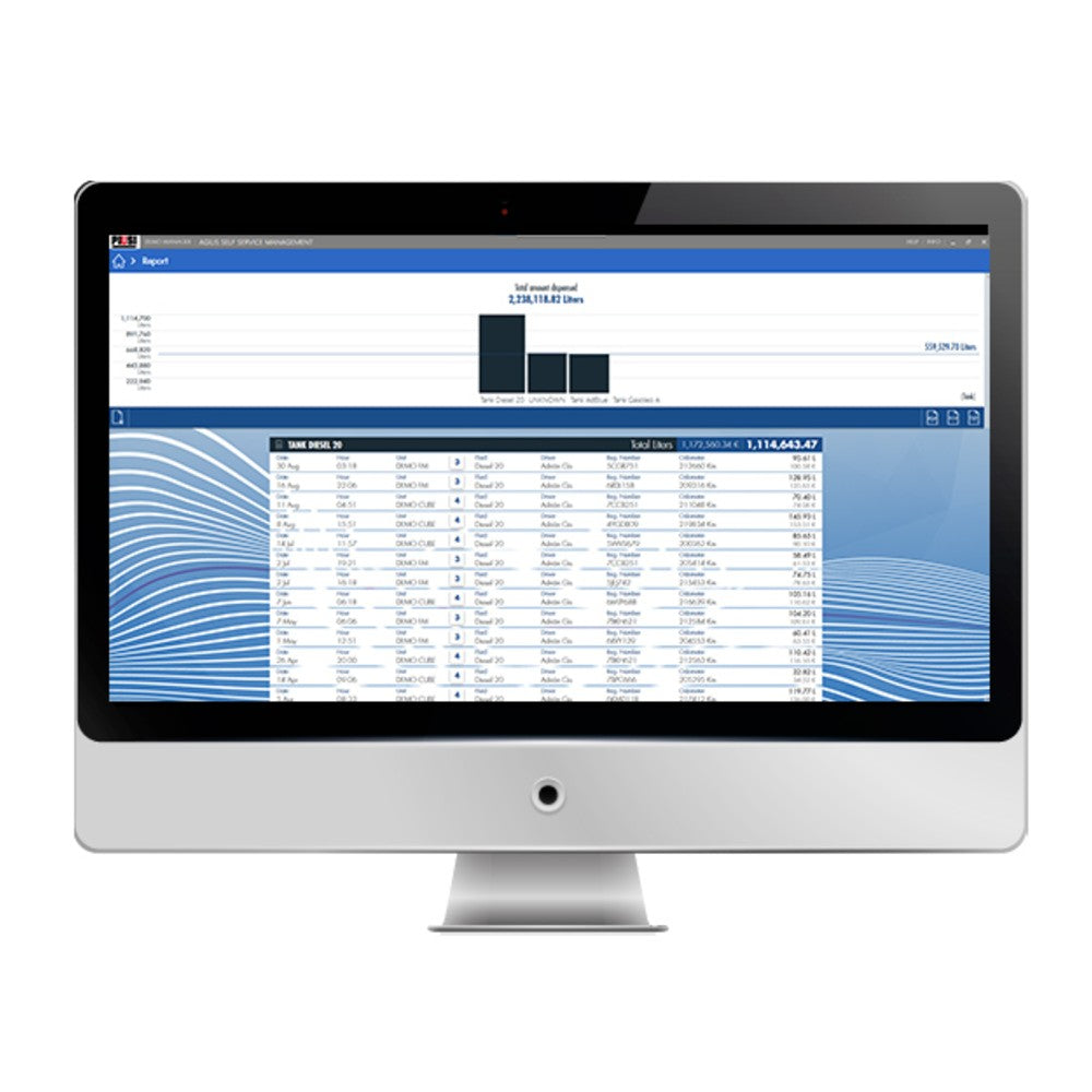 Piusi Self Service AGILIS Fuel Management Software