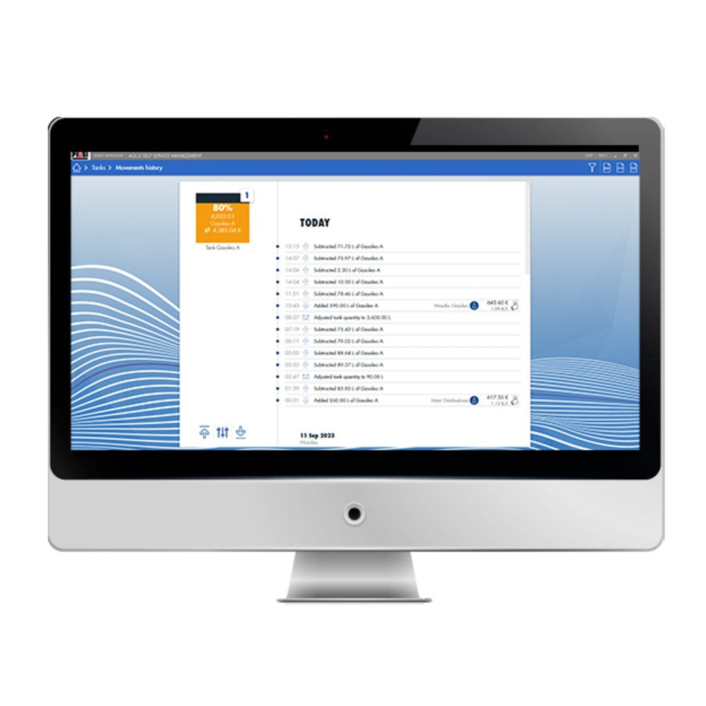 Piusi Self Service AGILIS Fuel Management Software