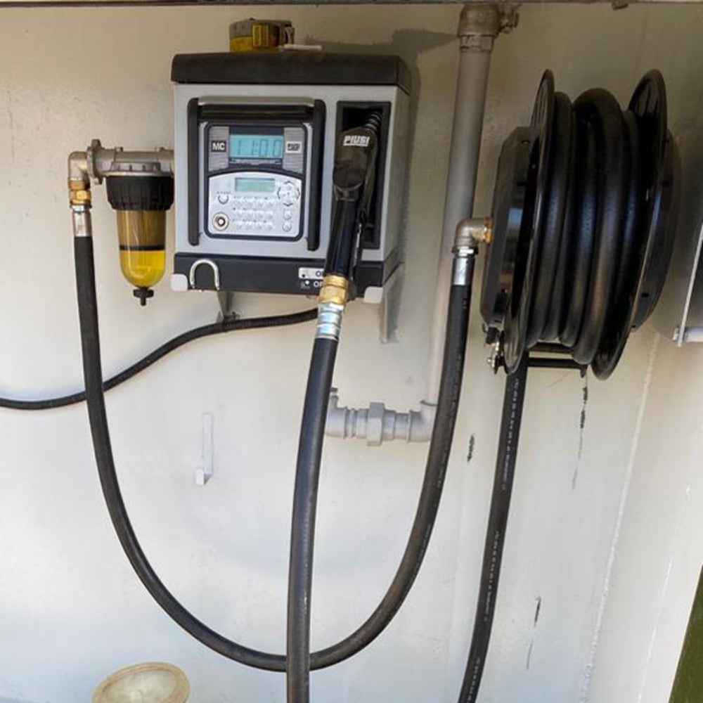 Piusi Automatic Diesel Hose Reel - 3/4" or 1"
