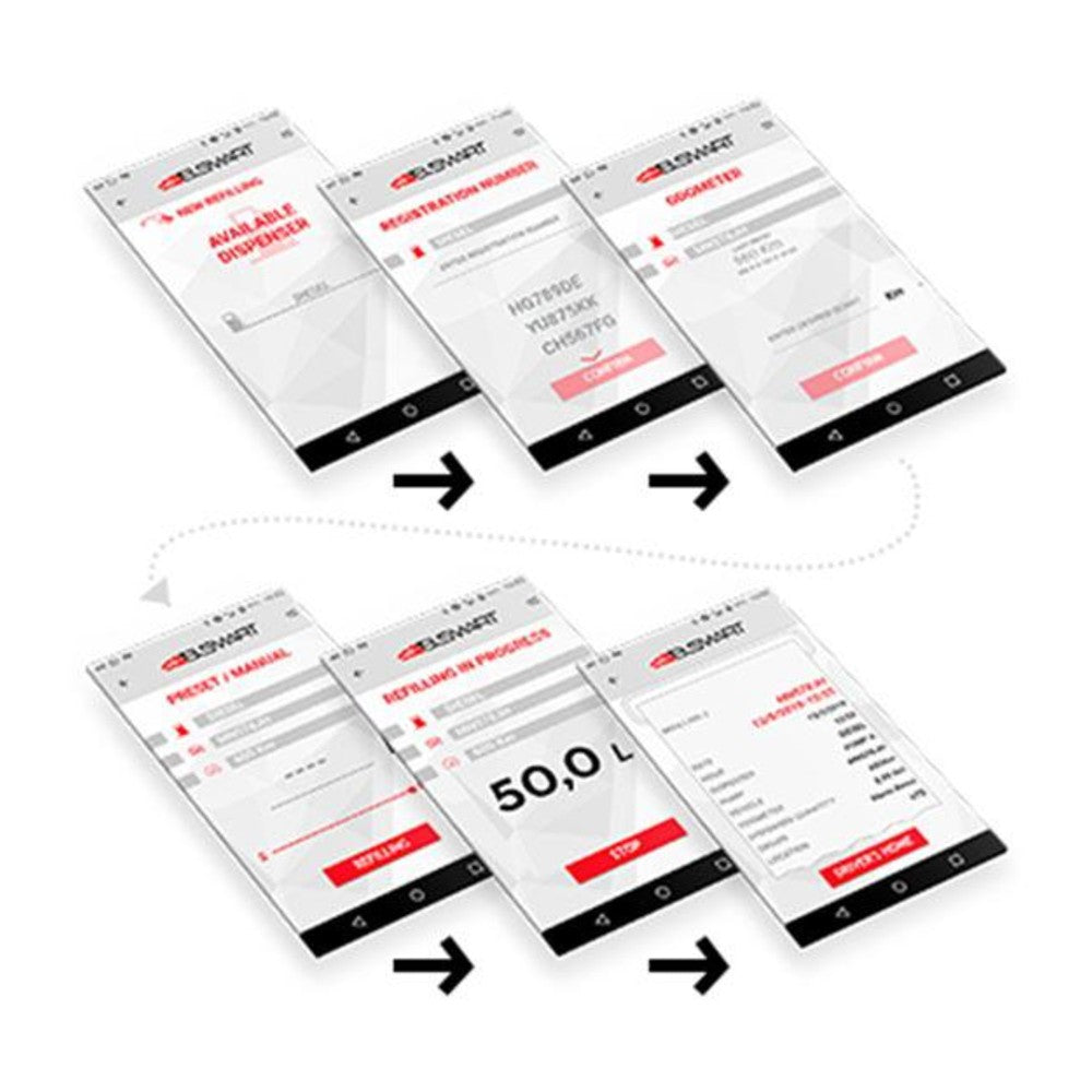 Piusi B.SMART Additional Driver App Licences - 10 or 50
