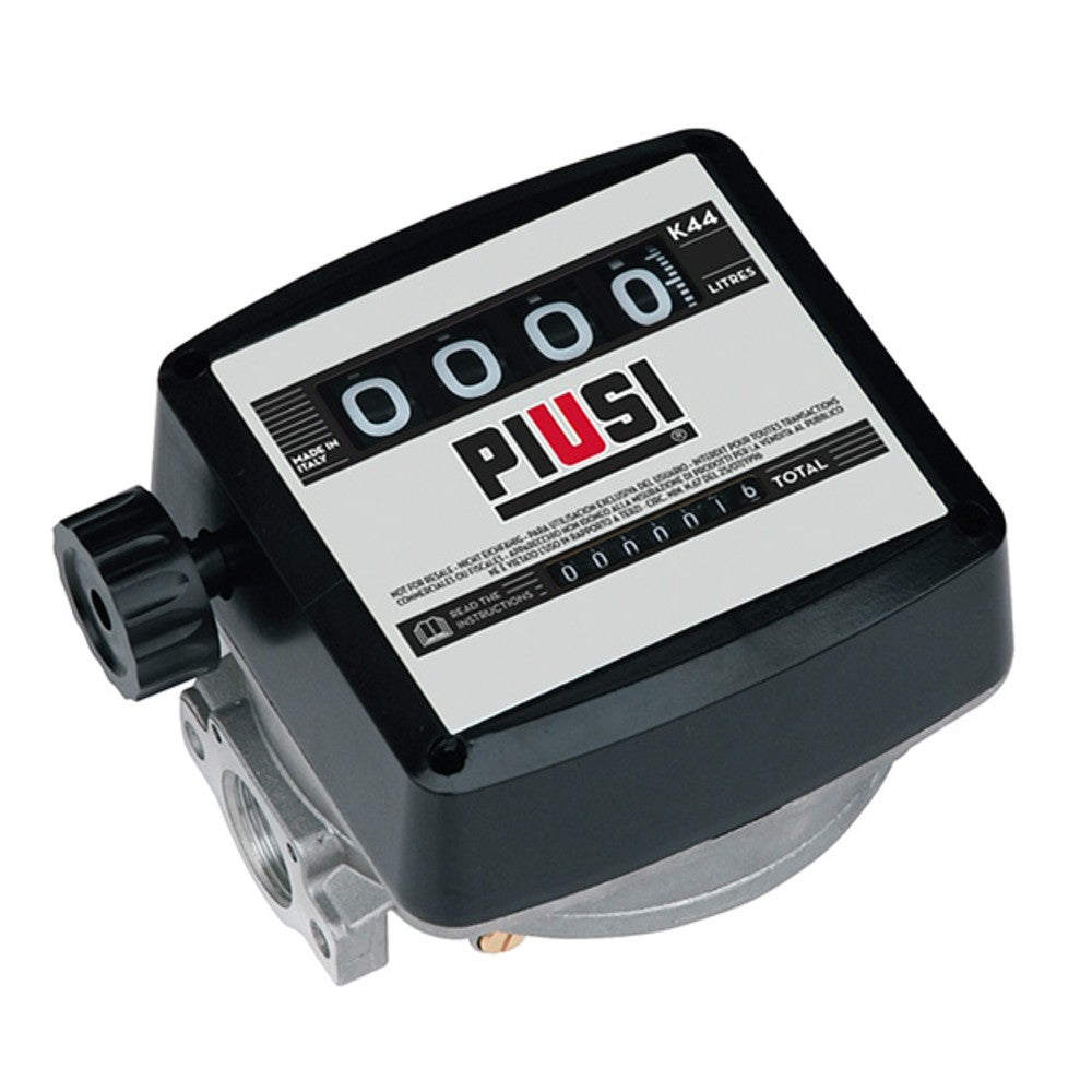 Piusi K44 Mechanical Diesel Flow Meter - 20-120 L/min