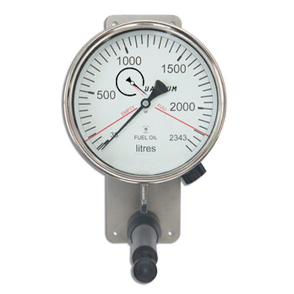 Quantum Calibrated Hydrostatic Tank Gauge - Manual or Battery